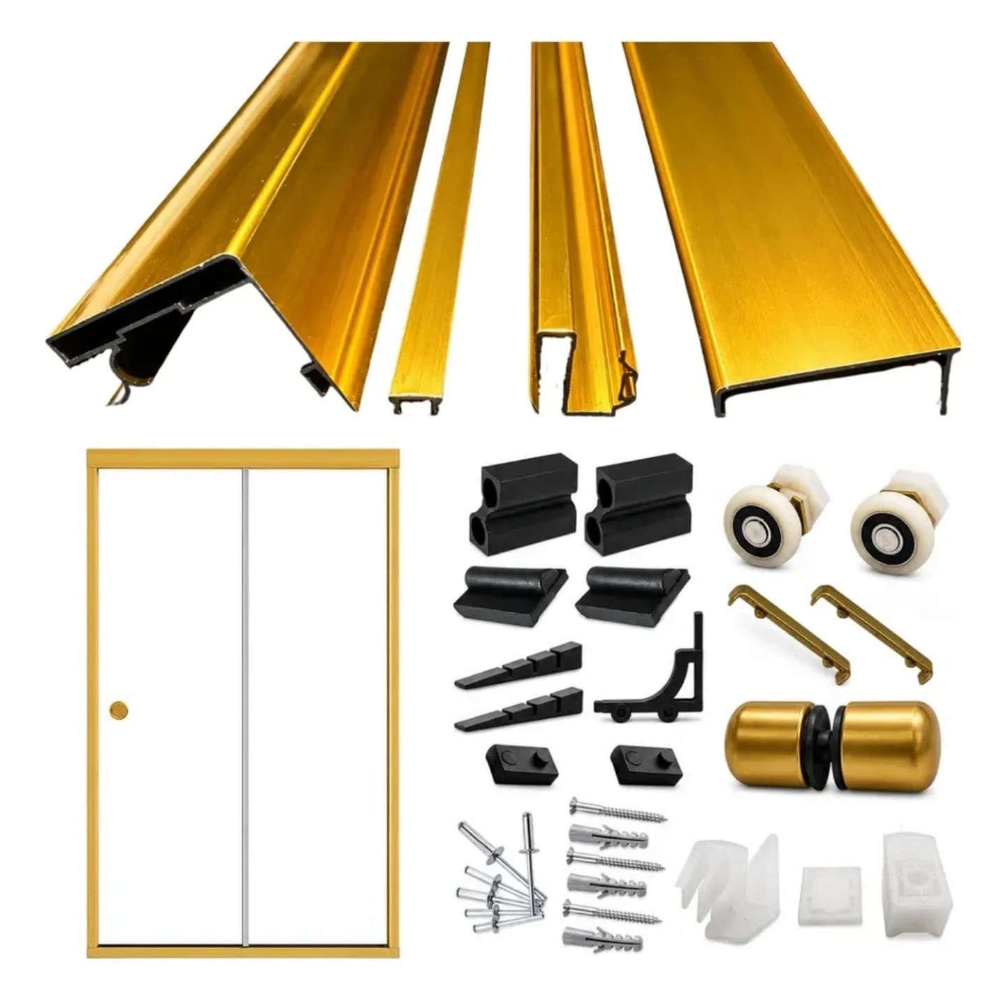 Kit completo del perfil dorado Gold
